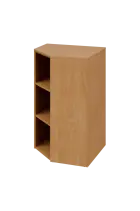 CV 3 - 7 skříň rohová, levá, 1100x700x700, buk royal